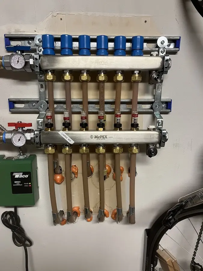 Plumber performing Leak Detection at a residential property in South San Jose Hills